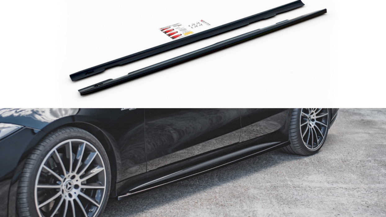 SIDE SKIRTS SPLITTERS MERCEDES-BENZ CLS AMG LINE / 53AMG C257 (2018-2021)