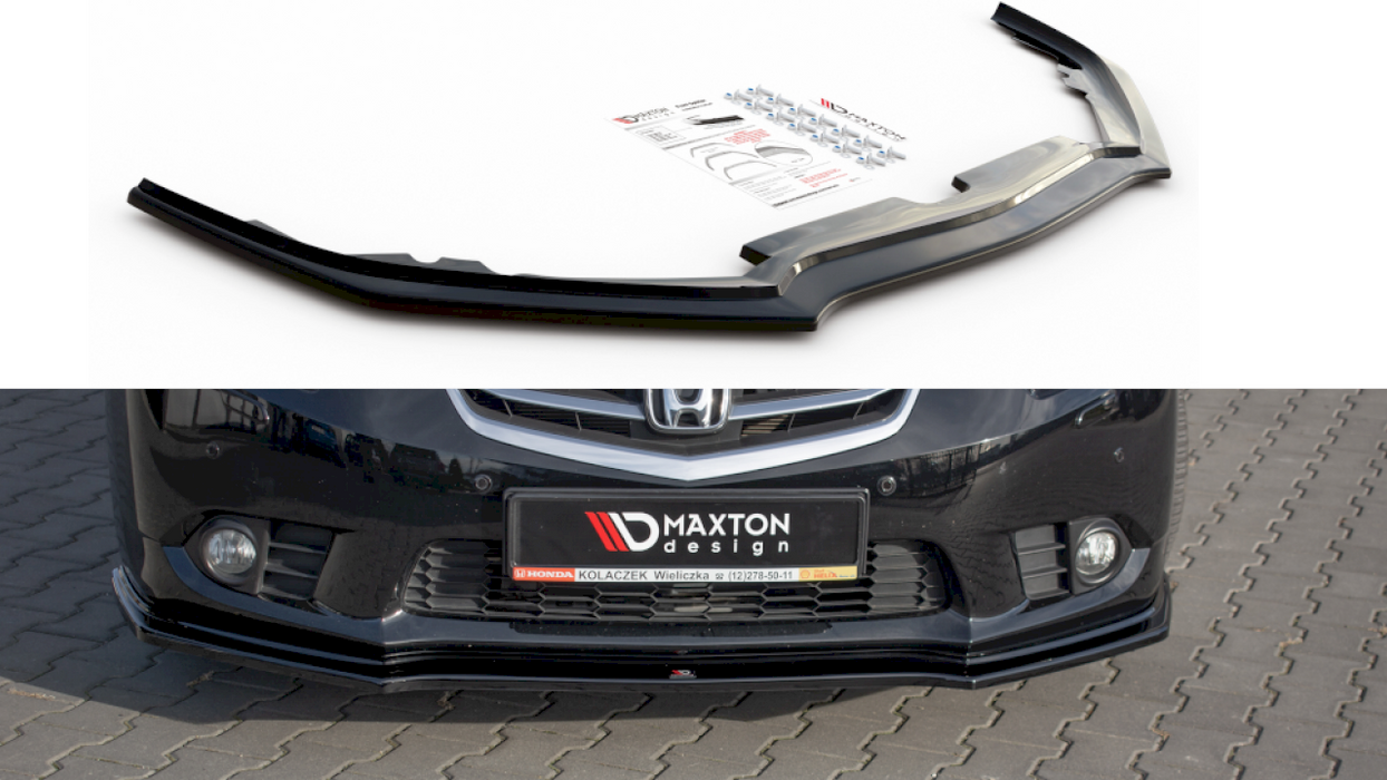 FRONT SPLITTER HONDA ACCORD MK8 FACELIFT CU SERIES (2011-2015)