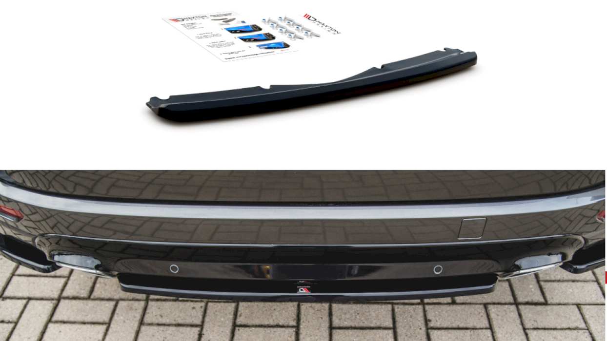 CENTRAL REAR SPLITTER FORD S-MAX VIGNALE MK2 FACELIFT (2019-)