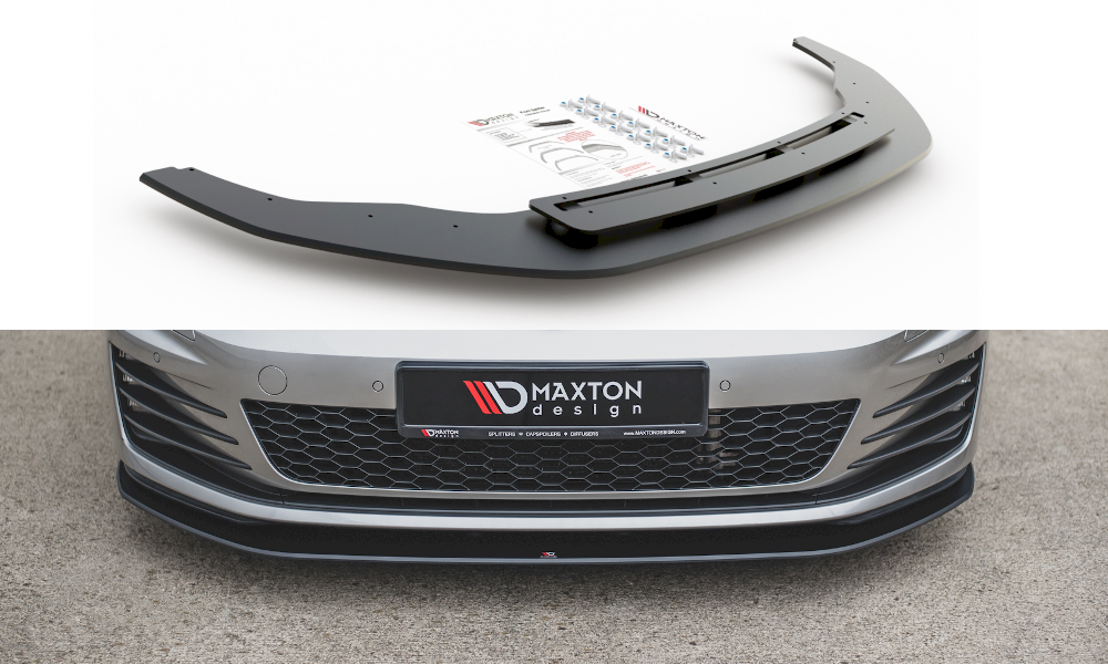 MAXTON RACING FRONT SPLITTER VW GOLF MK 7 GTI 2013-2016