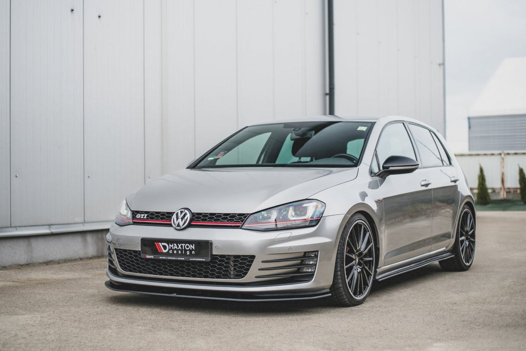 MAXTON RACING FRONT SPLITTER VW GOLF MK 7 GTI 2013-2016