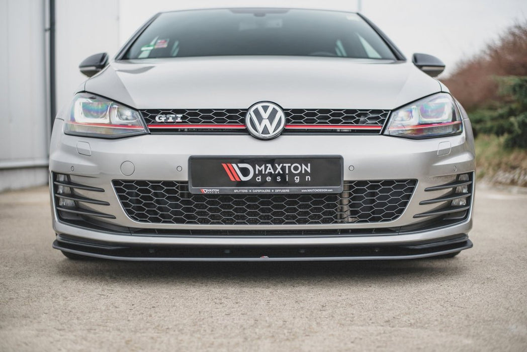 MAXTON RACING FRONT SPLITTER VW GOLF MK 7 GTI 2013-2016