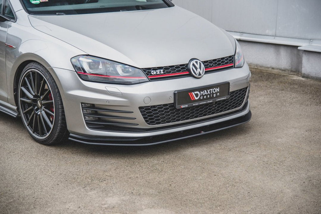 MAXTON RACING FRONT SPLITTER VW GOLF MK 7 GTI 2013-2016