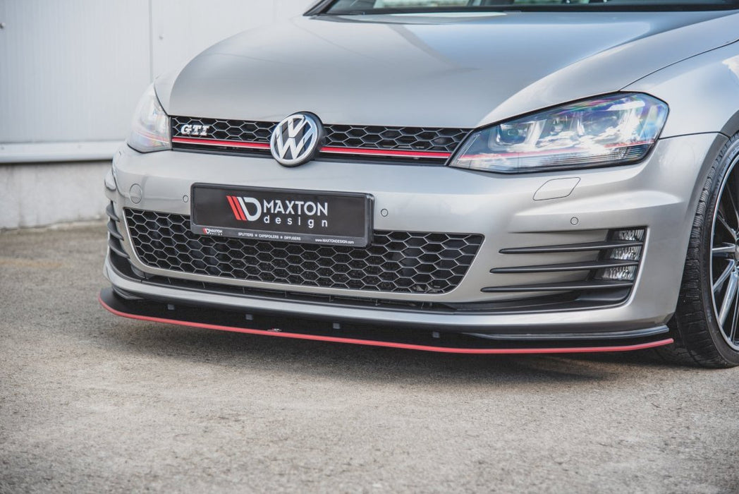 MAXTON RACING FRONT SPLITTER VW GOLF MK 7 GTI 2013-2016