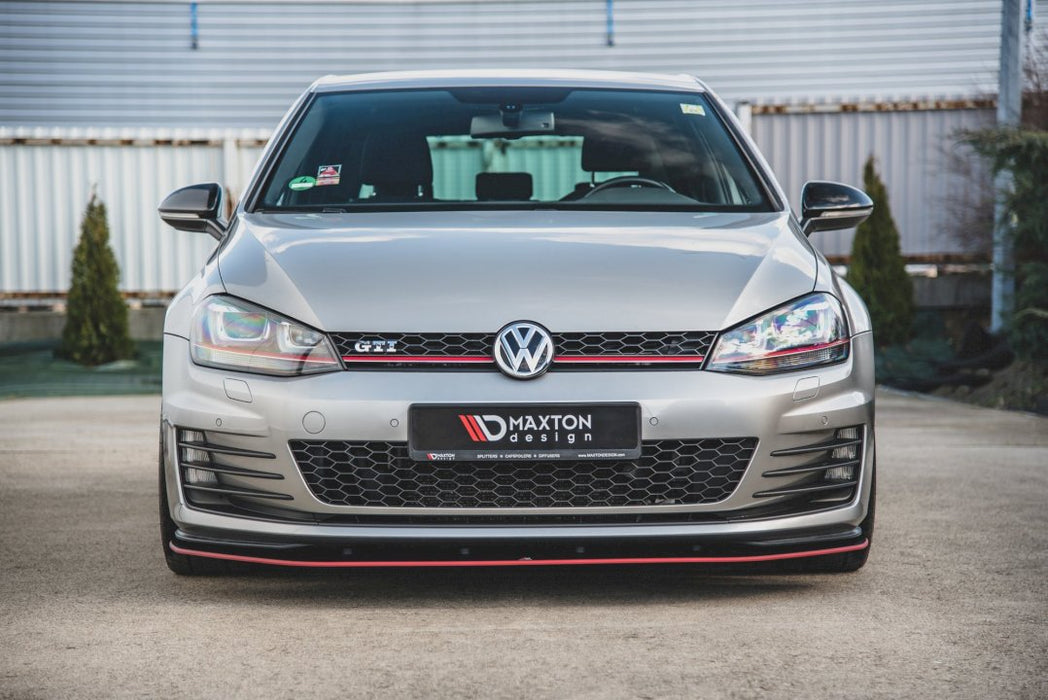 MAXTON RACING FRONT SPLITTER VW GOLF MK 7 GTI 2013-2016