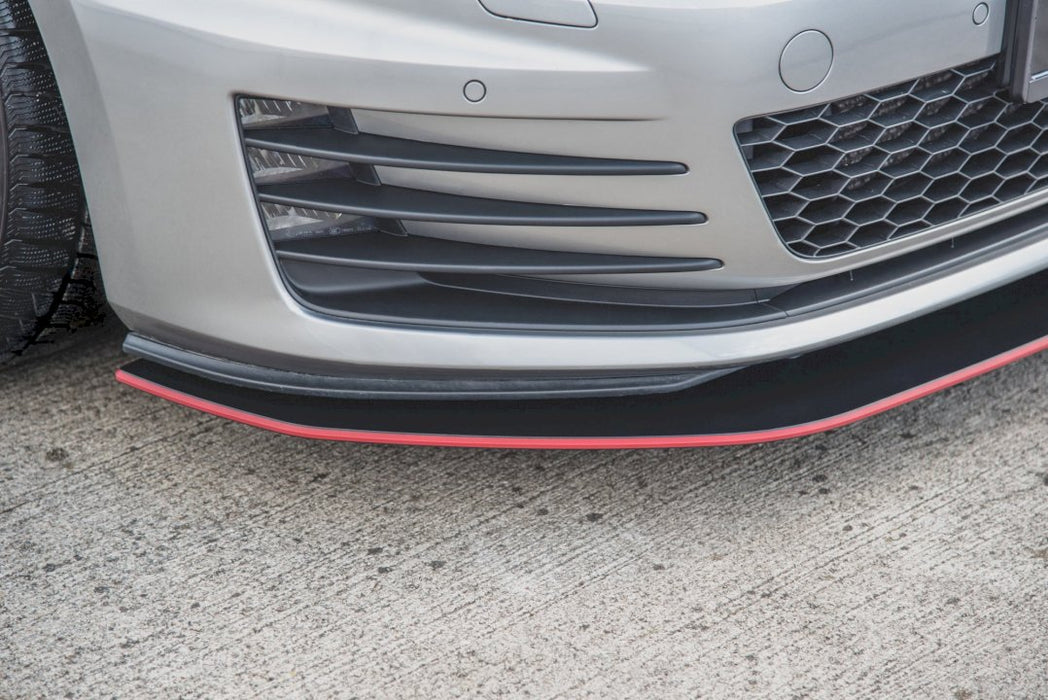 MAXTON RACING FRONT SPLITTER VW GOLF MK 7 GTI 2013-2016