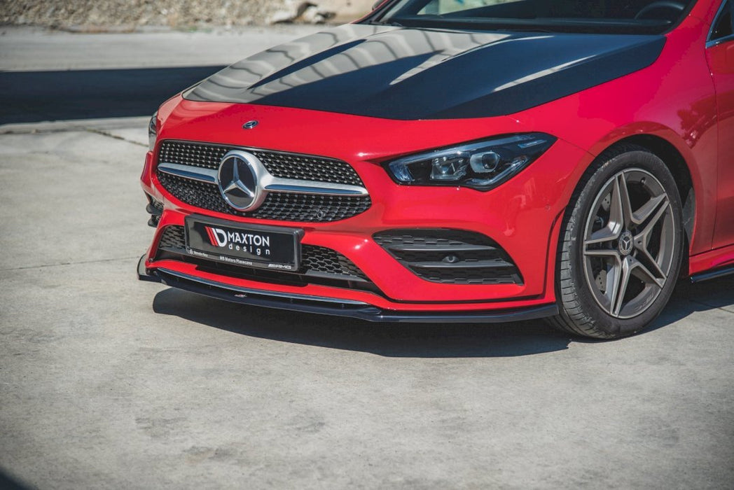 FRONT SPLITTER V.1 MERCEDES-BENZ CLA AMG-LINE C118 (2019-)