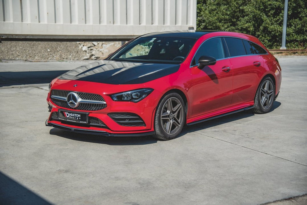 FRONT SPLITTER V.1 MERCEDES-BENZ CLA AMG-LINE C118 (2019-)