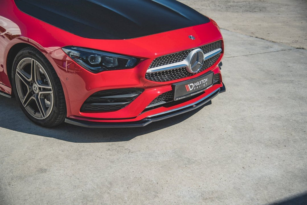 FRONT SPLITTER V.1 MERCEDES-BENZ CLA AMG-LINE C118 (2019-)