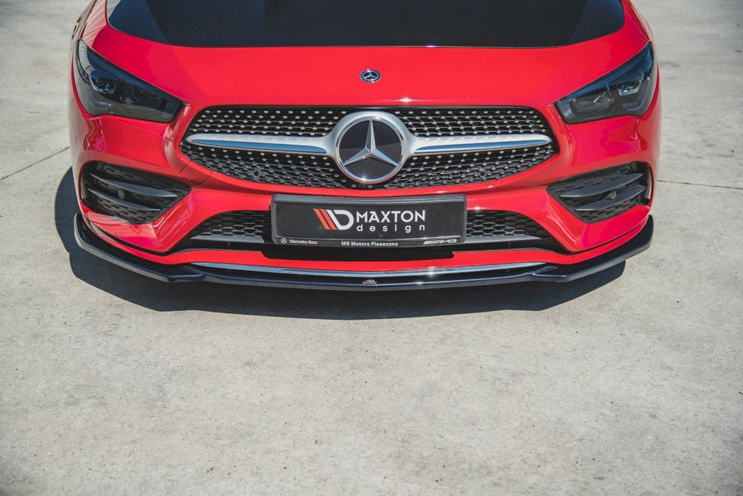 FRONT SPLITTER V.1 MERCEDES-BENZ CLA AMG-LINE C118 (2019-)