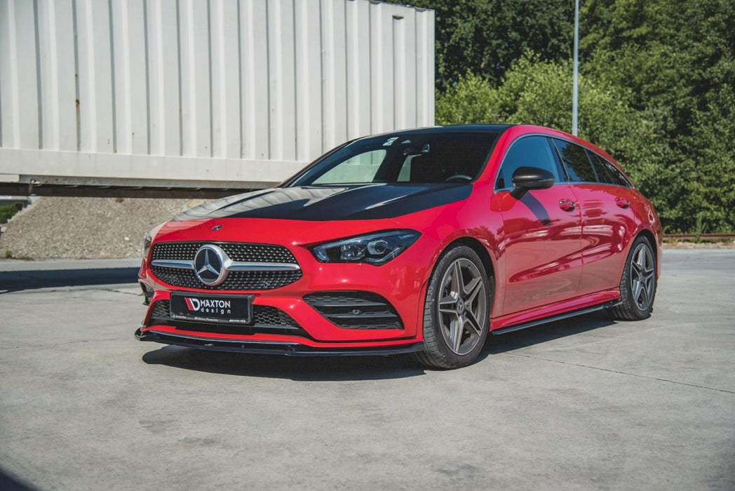 FRONT SPLITTER V.2 MERCEDES-BENZ CLA AMG-LINE C118 (2019-)