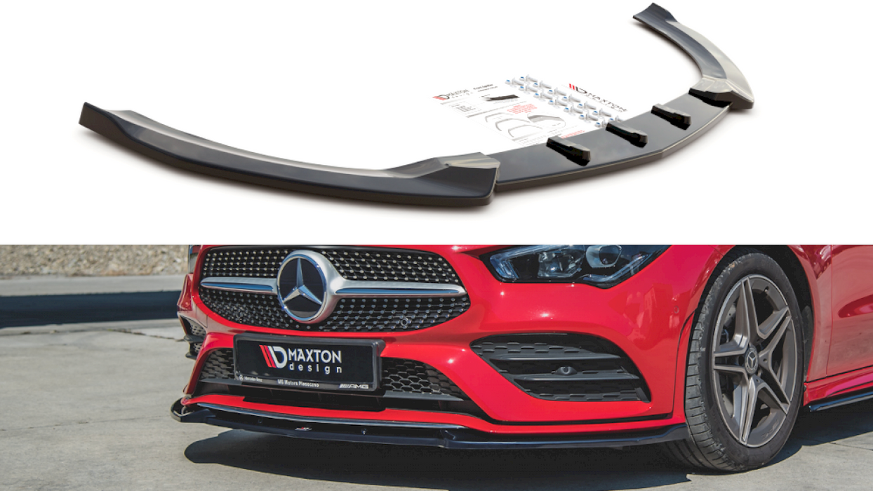 FRONT SPLITTER V.2 MERCEDES-BENZ CLA AMG-LINE C118 (2019-)