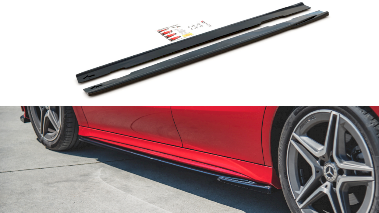 SIDE SKIRTS DIFFUSERS MERCEDES-BENZ CLA AMG-LINE C118 (2019-)