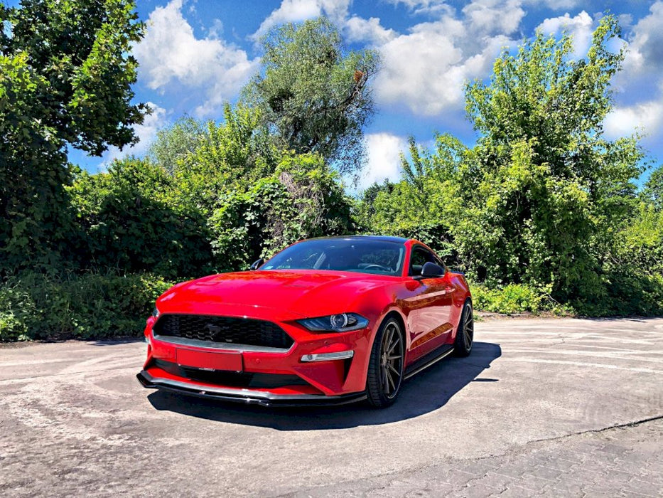 FRONT SPLITTER FORD MUSTANG MK6 FACELIFT (2017-)