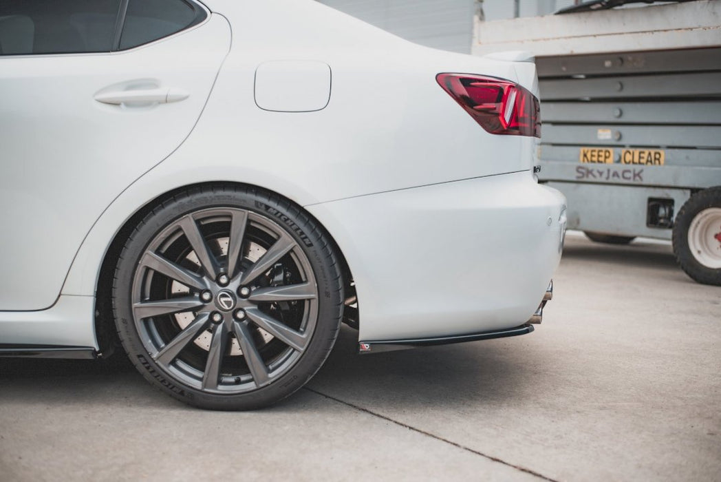 REAR SIDE SPLITTERS LEXUS IS F MK2 (2007-2013)