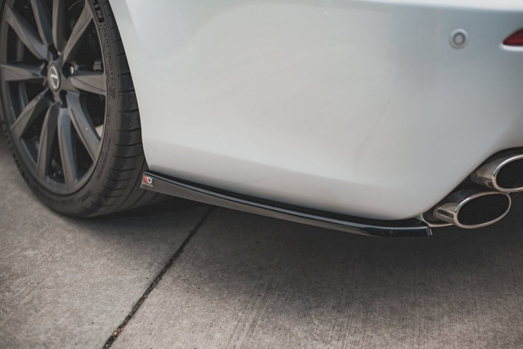 REAR SIDE SPLITTERS LEXUS IS F MK2 (2007-2013)