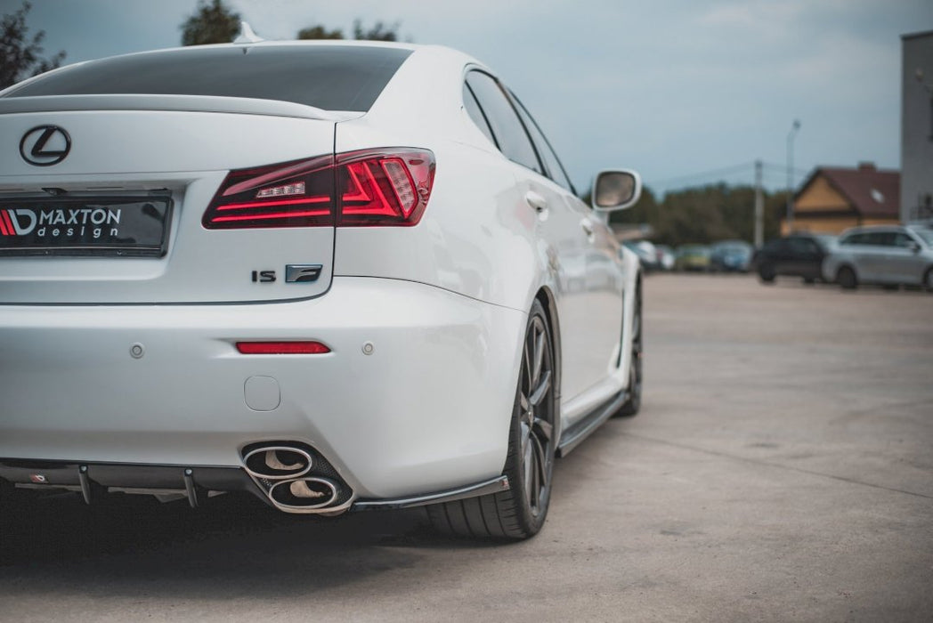 REAR SIDE SPLITTERS LEXUS IS F MK2 (2007-2013)