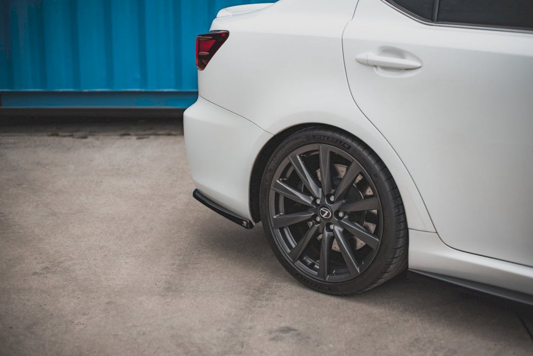 REAR SIDE SPLITTERS LEXUS IS F MK2 (2007-2013)