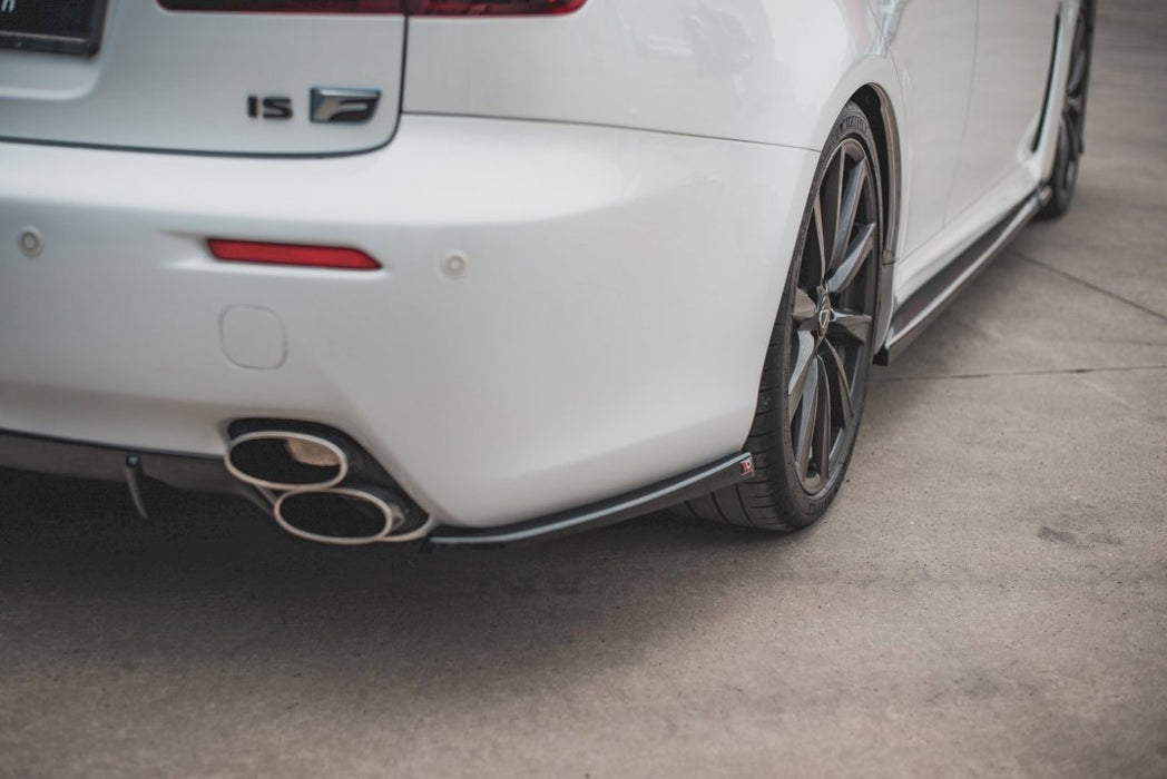 REAR SIDE SPLITTERS LEXUS IS F MK2 (2007-2013)