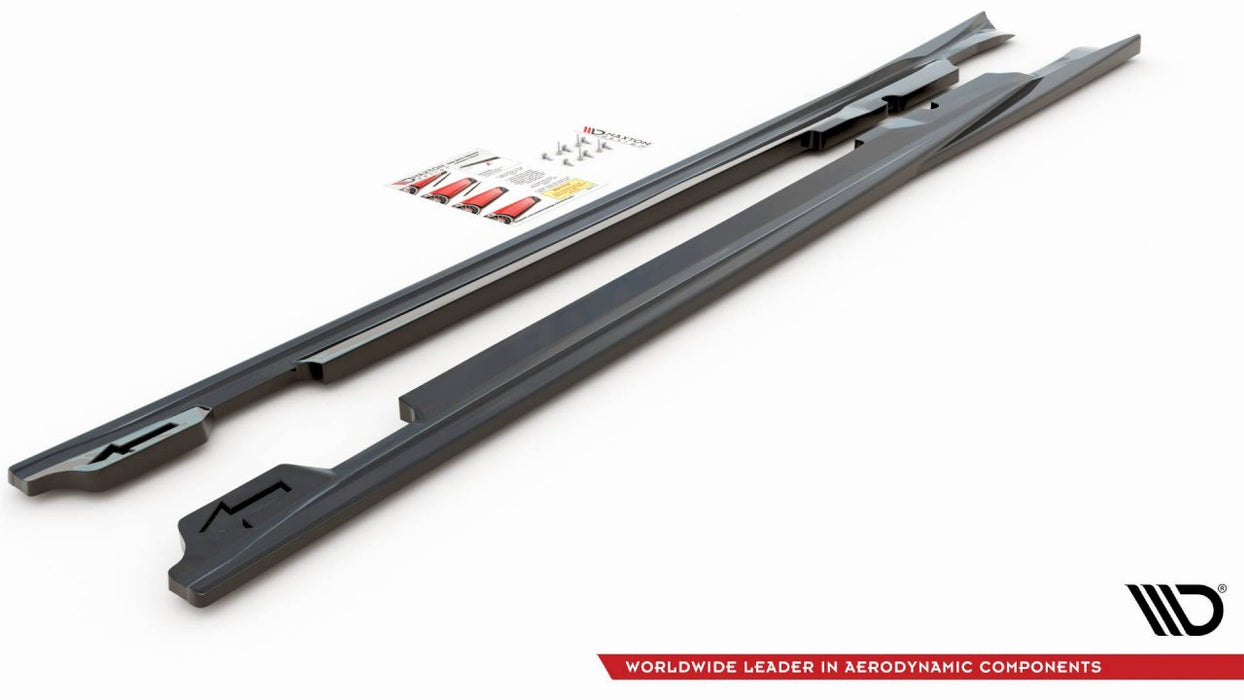 SIDE SKIRTS DIFFUSERS V1 PORSCHE PANAMERA TURBO 970 FACELIFT (2013-2016)