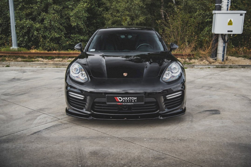 FRONT SPLITTER V1 PORSCHE PANAMERA TURBO 970 FACELIFT (2013-2016)