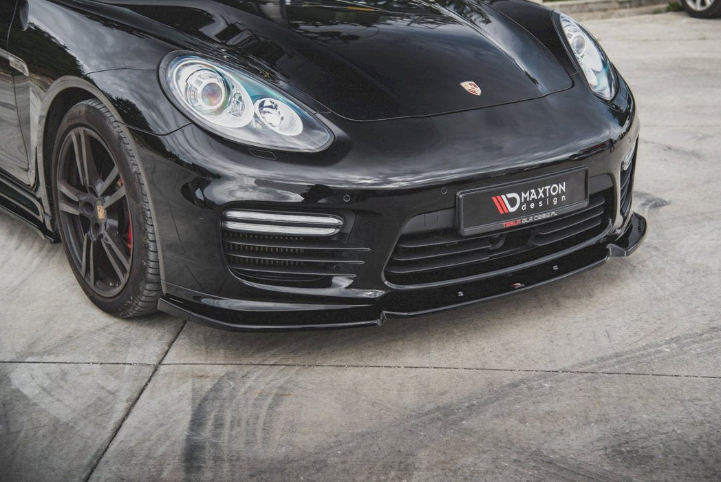 FRONT SPLITTER V1 PORSCHE PANAMERA TURBO 970 FACELIFT (2013-2016)