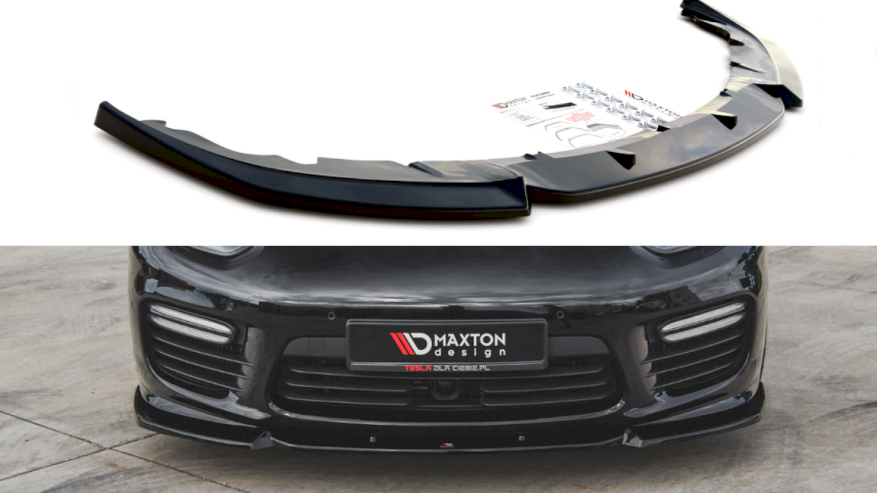 FRONT SPLITTER V1 PORSCHE PANAMERA TURBO 970 FACELIFT (2013-2016)