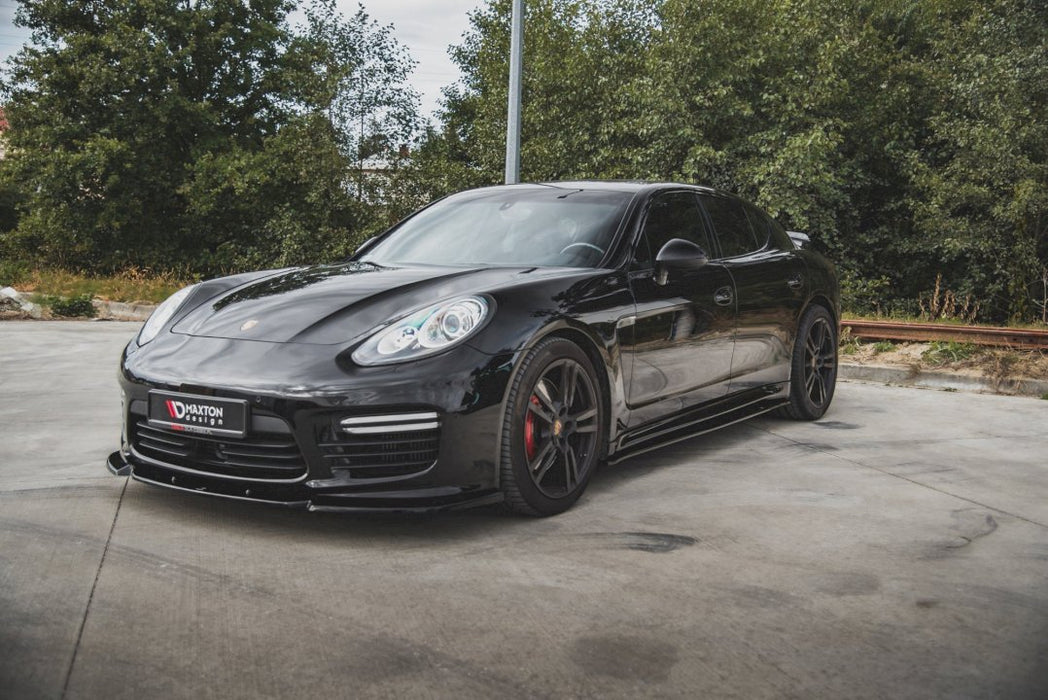 FRONT SPLITTER V1 PORSCHE PANAMERA TURBO 970 FACELIFT (2013-2016)