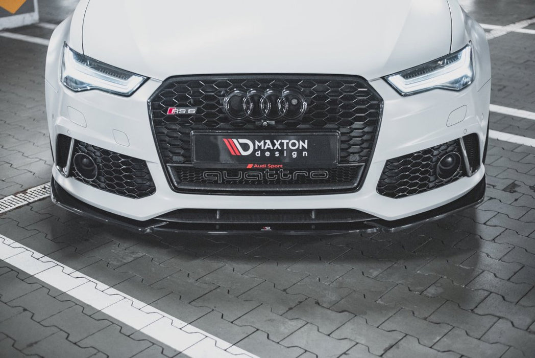 FRONT SPLITTER V4 AUDI RS6 C7 (2013-2017)