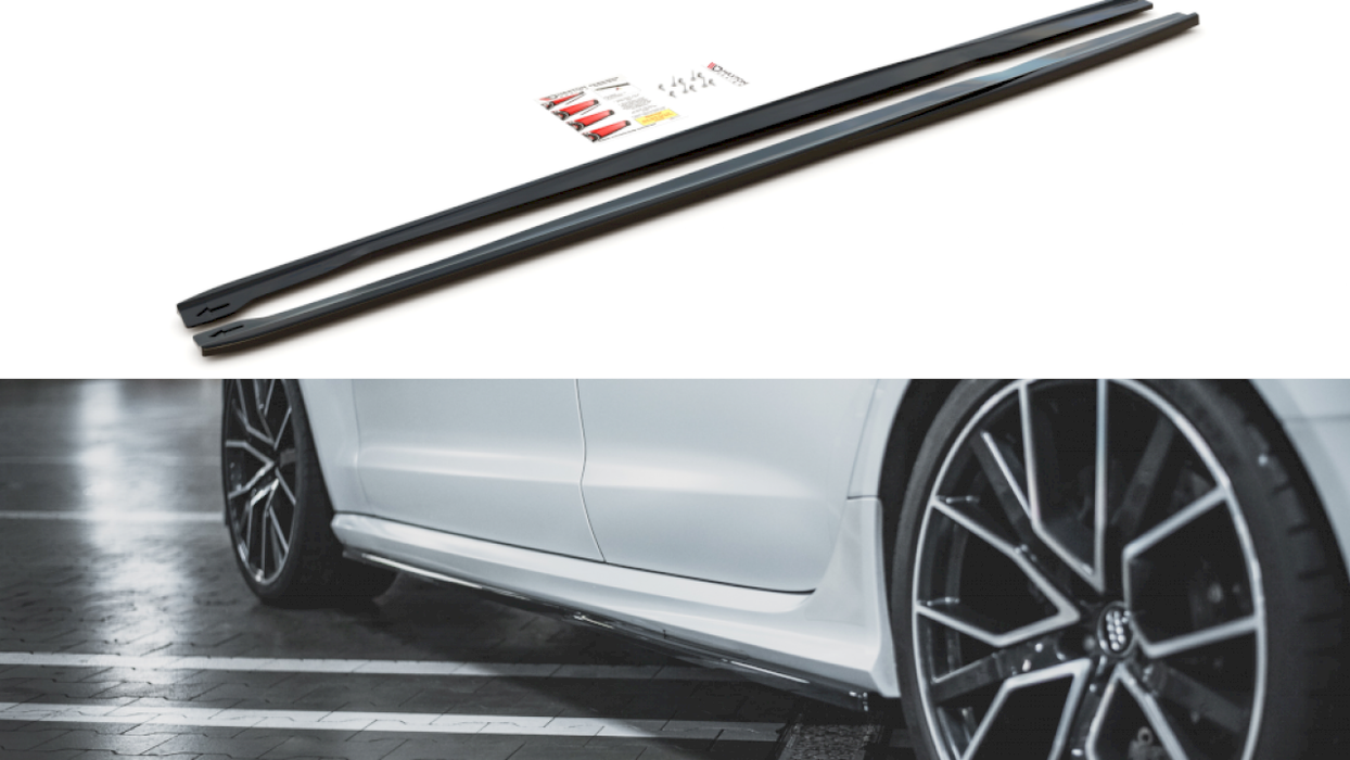 SIDE SKIRTS DIFFUSERS V2 AUDI RS6 C7 (2013-2017)