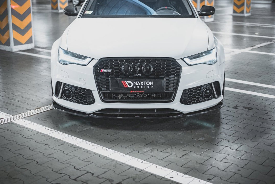 FRONT SPLITTER V3 AUDI RS6 C7 (2013-2017)