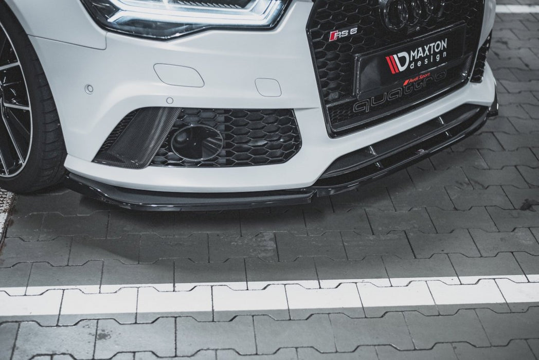 FRONT SPLITTER V3 AUDI RS6 C7 (2013-2017)