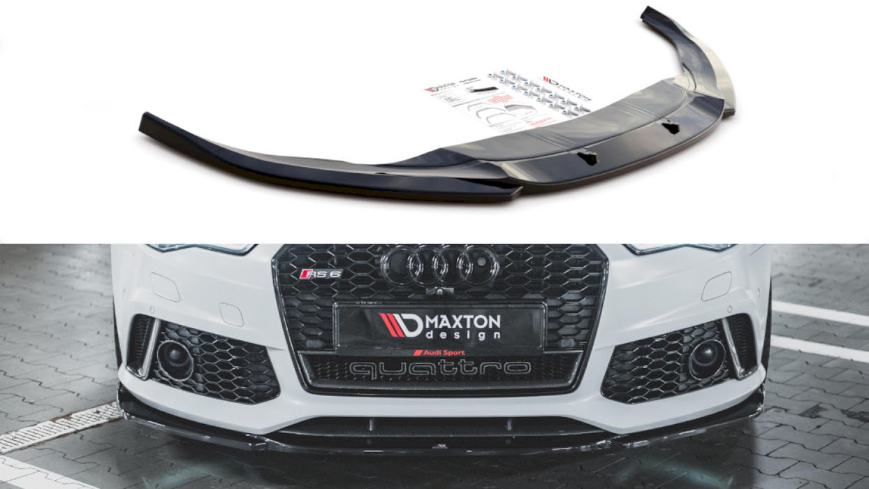 FRONT SPLITTER V3 AUDI RS6 C7 (2013-2017)