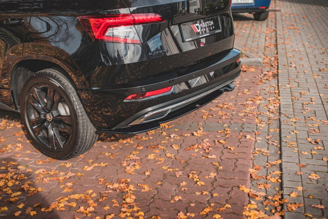 CENTRAL REAR SPLITTER SKODA KAROQ SPORTLINE (2017-)