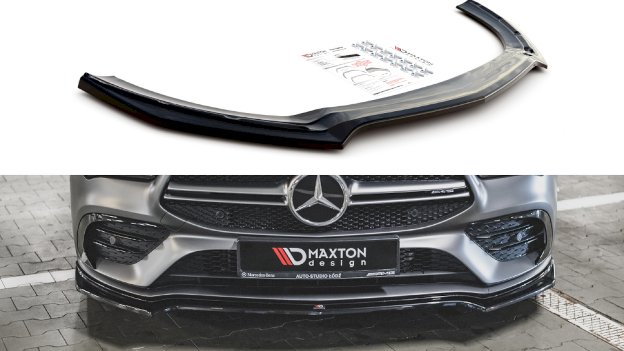 FRONT SPLITTER V1 MERCEDES-AMG CLA 35 AERO C118 (2019-)