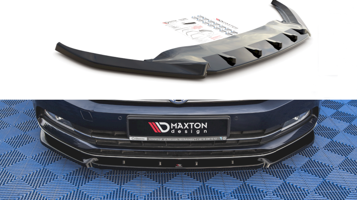 FRONT SPLITTER V2 VW PASSAT B8 (2014-)