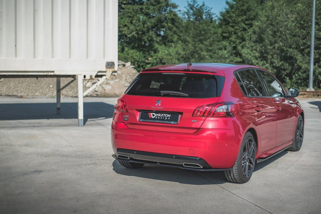 CENTRAL REAR SPLITTER PEUGEOT 308 GT MK2 FACELIFT (2017-)