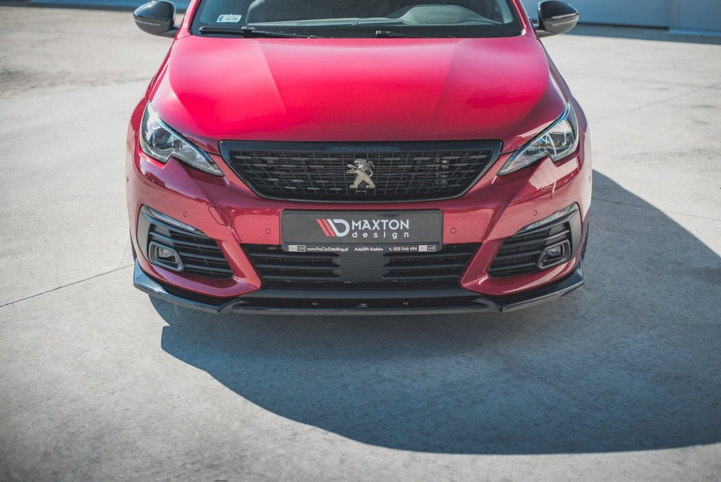 FRONT SPLITTER V1 PEUGEOT 308 GT MK2 FACELIFT (2017-)