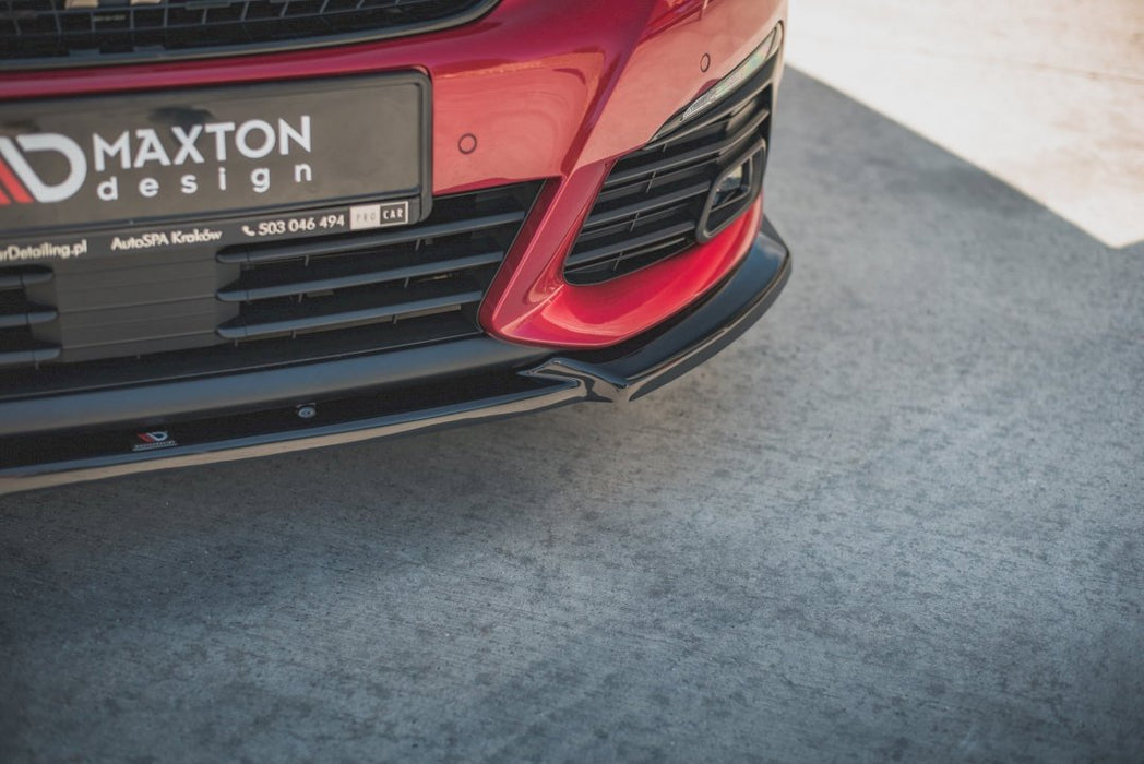 FRONT SPLITTER V1 PEUGEOT 308 GT MK2 FACELIFT (2017-)