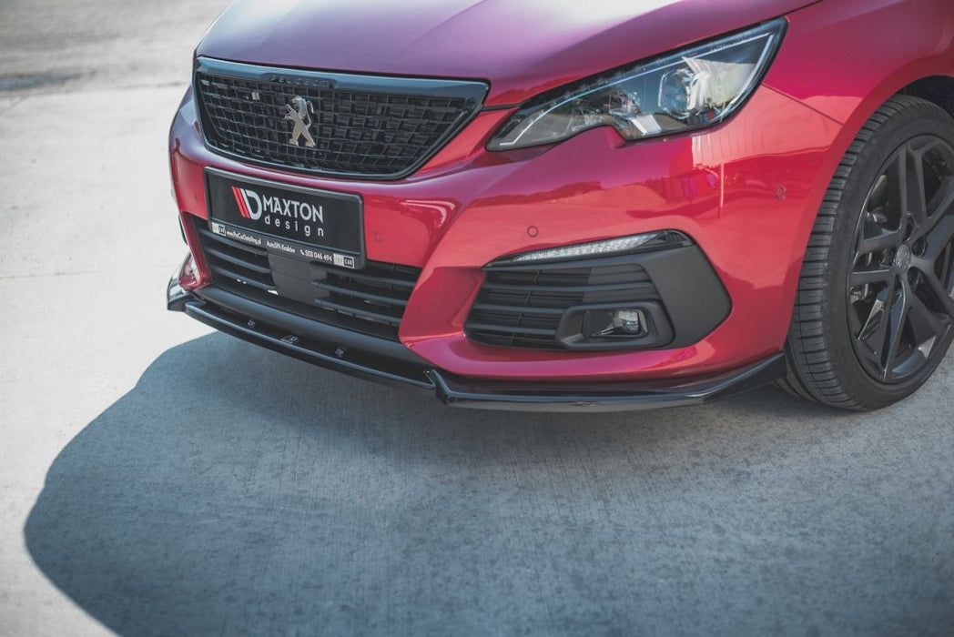 FRONT SPLITTER V1 PEUGEOT 308 GT MK2 FACELIFT (2017-)