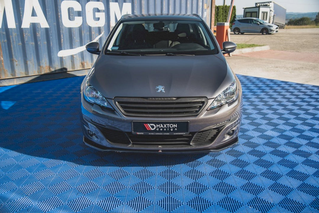 FRONT SPLITTER V1 PEUGEOT 308 MK2 FACELIFT (2017-)