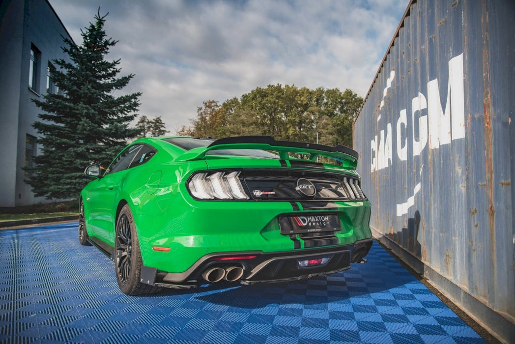 CENTRAL REAR SPLITTER FORD MUSTANG GT MK6 FACELIFT (2017-)