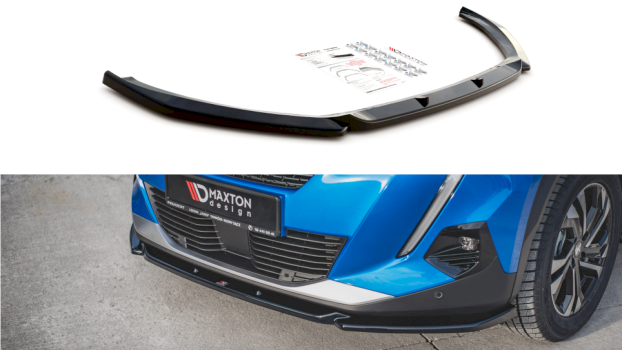 FRONT SPLITTER V2 PEUGEOT 2008 MK2 (2019-)