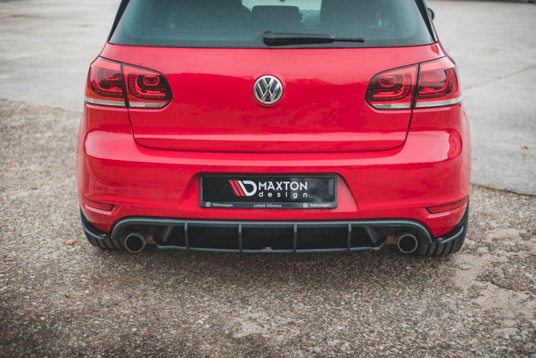 RACING DURABILITY REAR SIDE SPLITTERS VW GOLF GTI MK6 (2008-2012)