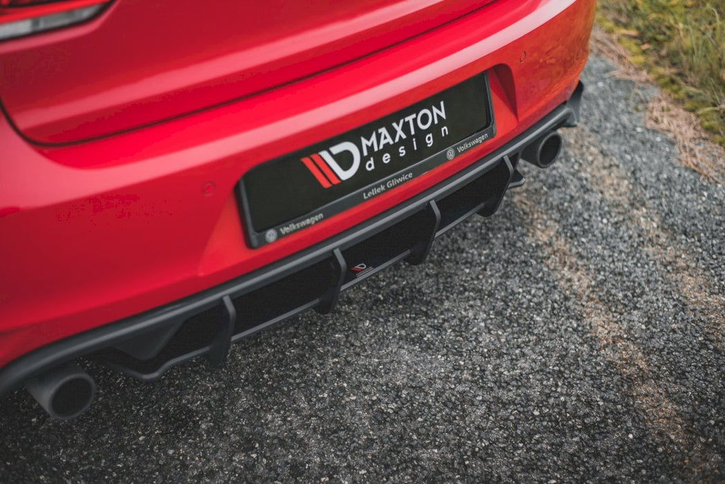 RACING DURABILITY REAR DIFFUSER V2 VW GOLF GTI MK6 (2008-2012)