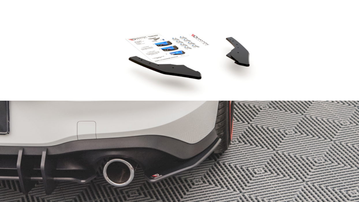 RACING DURABILITY REAR SIDE SPLITTERS VW GOLF 8 GTI (2020-)