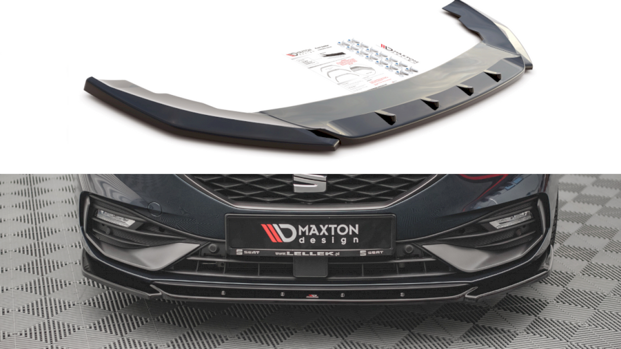 FRONT SPLITTER V2 SEAT LEON FR MK4 (2020-)