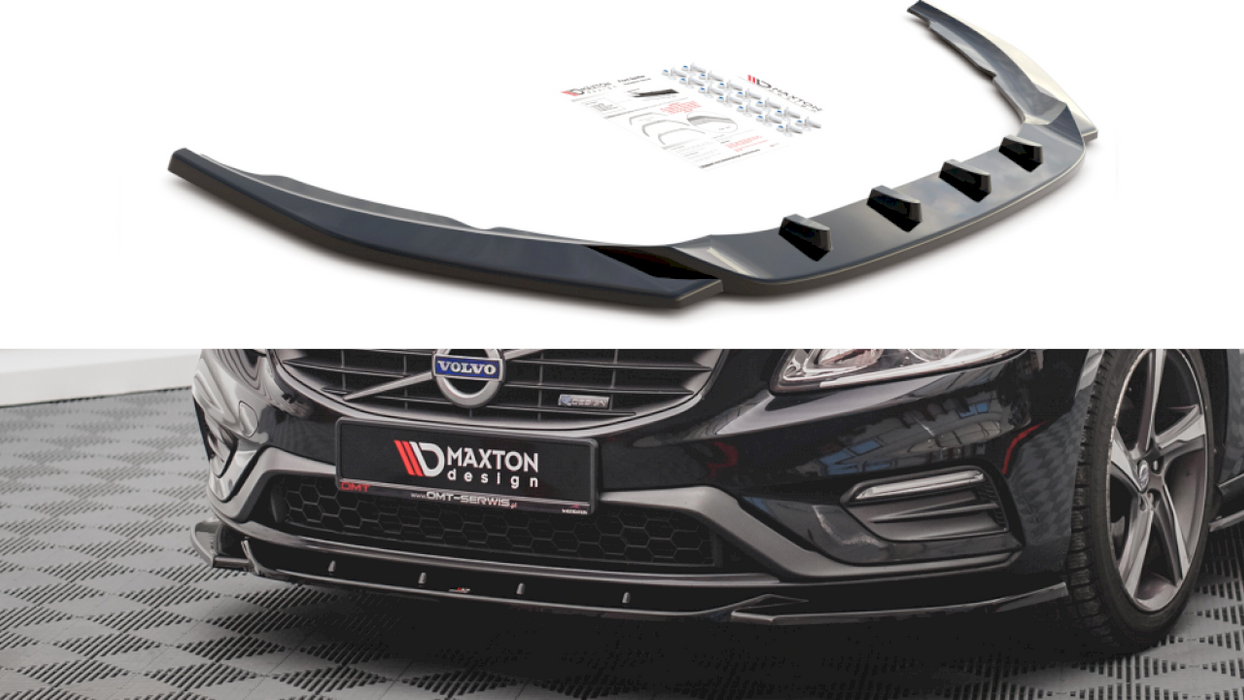 FRONT SPLITTER V2 VOLVO S60 R-DESIGN MK2 (2014-2018)