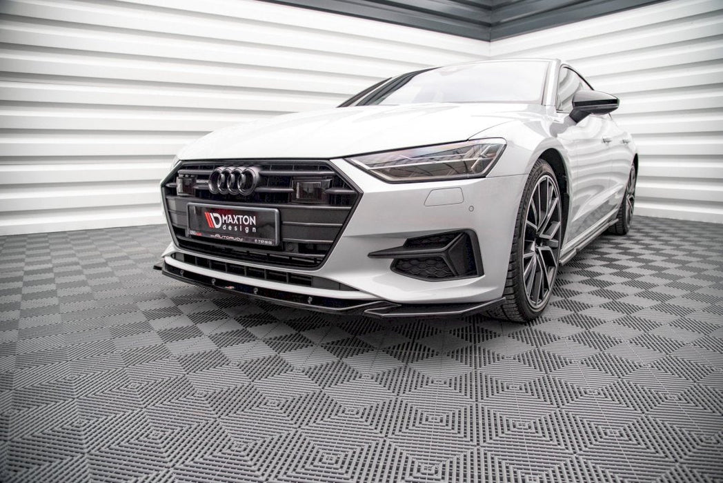 FRONT SPLITTER V1 AUDI A7 C8 (2018-)