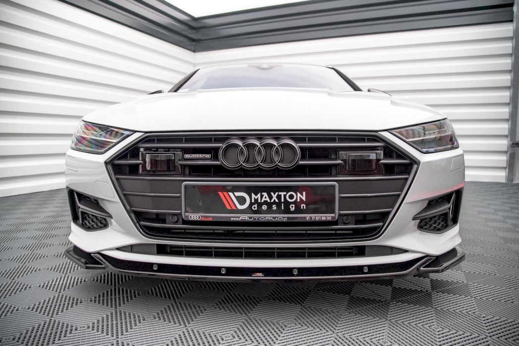 FRONT SPLITTER V1 AUDI A7 C8 (2018-)